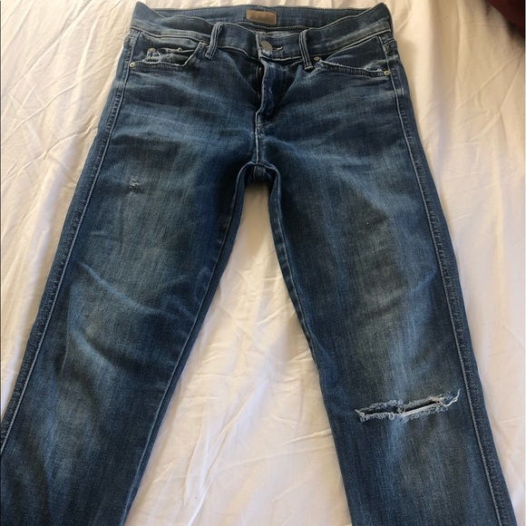 Mother stretch Rascal ankle jeans - Picture 2 of 4